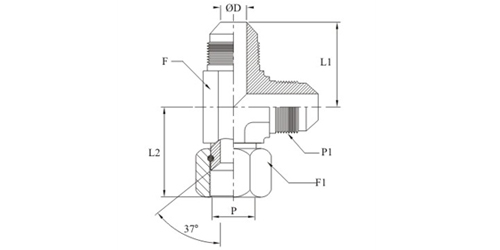 Stainless Steel 37 Degree Flare Adjustable Run Tee Fittings Exporter