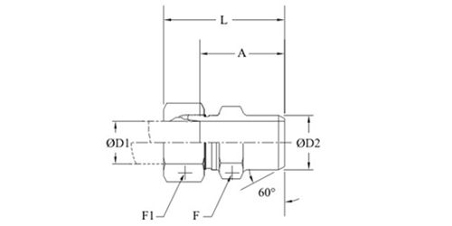 Stainless Steel Hydraulic Weld Connector Union Fittings Exporter