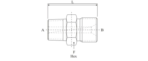 stainless steel nickel monel hastelloy brass NPT to Reverse High Pressure Systems exporter