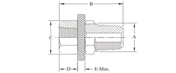 stainless steel nickel monel hastelloy brass Bulkhead Coupling BC Valves exporter