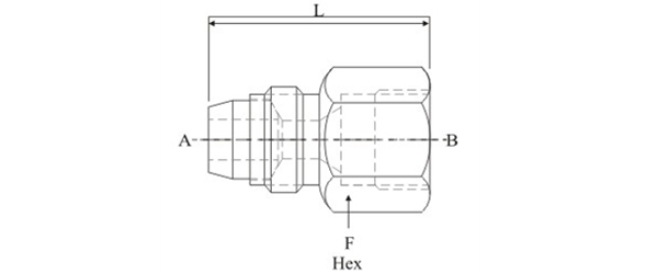 stainless steel nickel monel hastelloy brass Male-Female JIC Adaptor JIC to High Pressure Adaptors Systems exporter