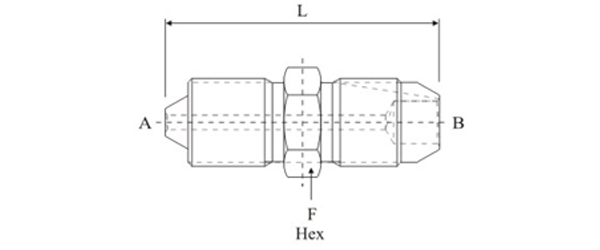 stainless steel nickel monel hastelloy brass Male-Male JIC Adaptor High Pressure to JIC Systems exporter