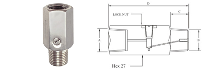 stainless steel nickel monel hastelloy brass Pulsation Dampner Snubber exporter