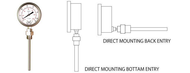 Stainless Steel Nickel Alloy Monel Hastelloy Manifold Thermometers Pyrometer Supplier
