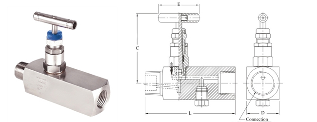 Stainless Steel Nickel Monel Brass NEEDLE VALVE-AGB (BLOCK & BLEED) Manufacturer