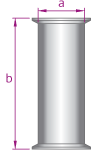 stainless steel straight pipe diagram